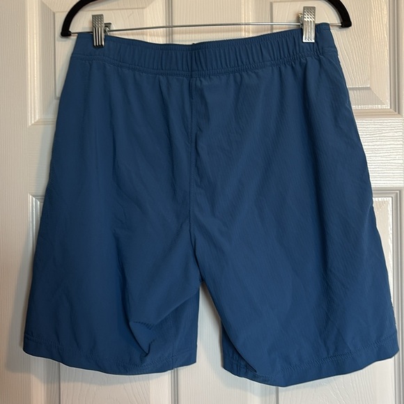 Prana men’s blue lined 8” inseam athletic shorts size small - Picture 6 of 9
